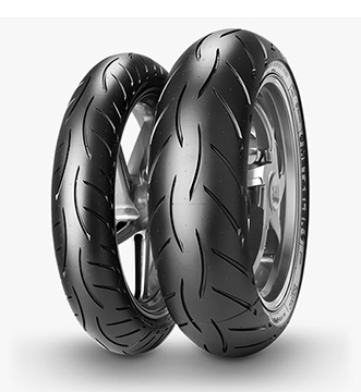Pneu moto arrière 17" 180-55-17 Metzeler Sportec M5 Interact radial ZR TL 73W - vue 2