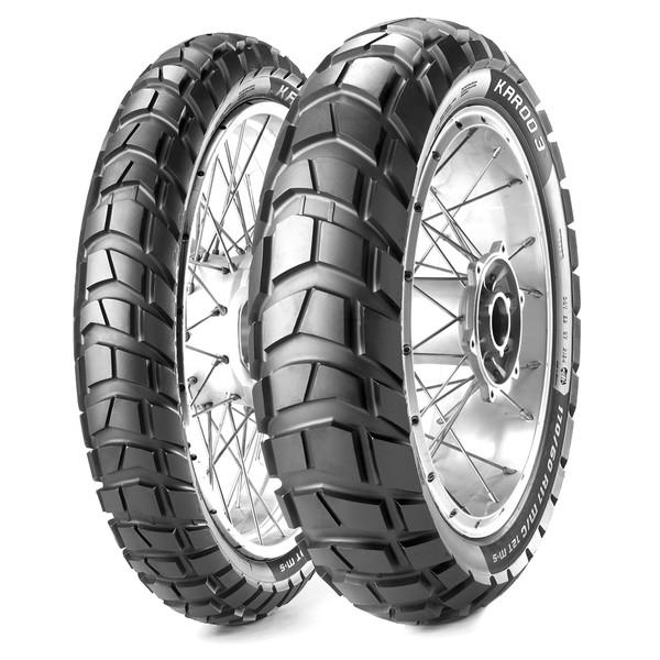 Pneu Metzeler Karoo 3 170/60R17 72T TL M+S - vue 3