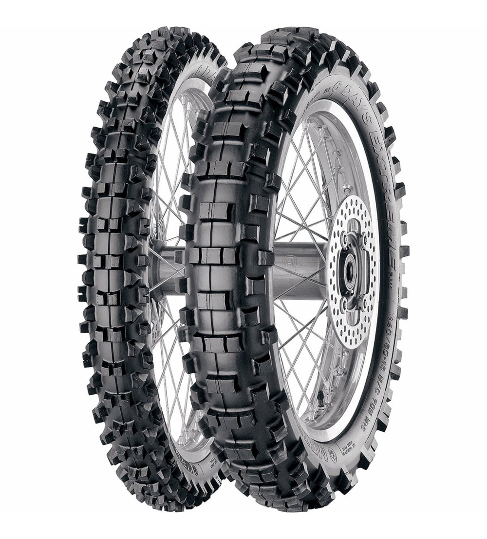 Pneu arrière Metzeler MCE 6 Days Extrem 140/80-18 70M TT M+S - vue 4