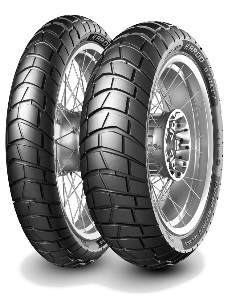 Pneu arrière Metzeler Karoo Street 180/55R17 73V TL M+S - vue 2