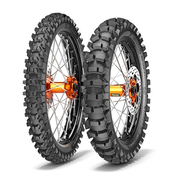 Pneu arrière Metzeler MC360 MID Soft 120/80-18 62R TT - vue 2