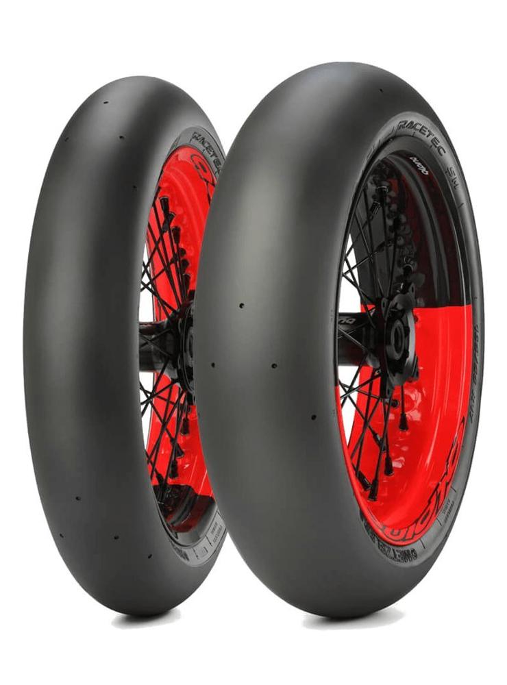 Pneu arrière Metzeler Racetec SM 125/75 R 17 NHS TL K1 - vue 2