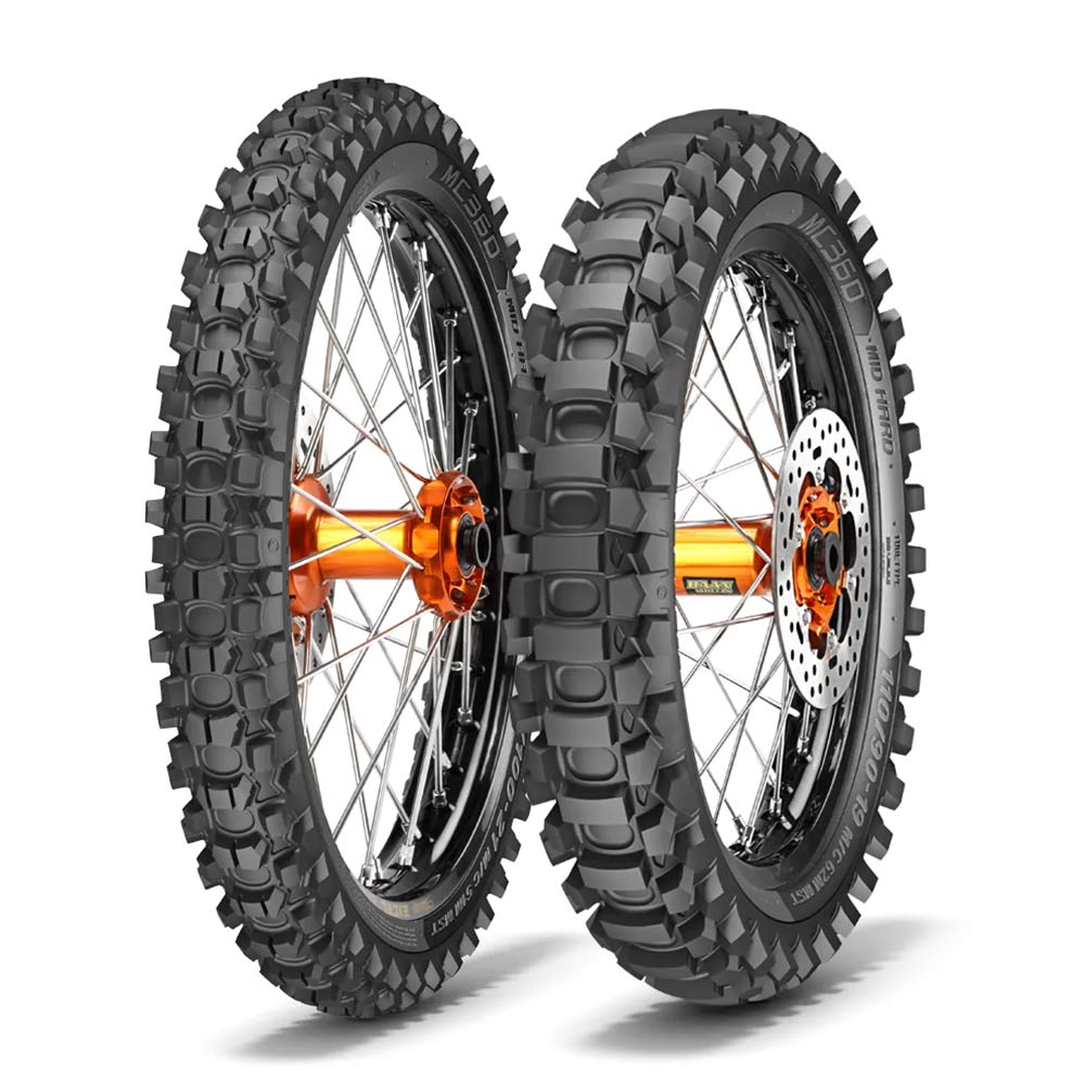 Pneu avant Metzeler MC360MH MST 80/100-21 51M TT - vue 2