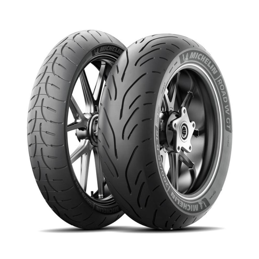 Pneu avant Michelin Road 6 GT 130/70R18 63H TL - vue 2