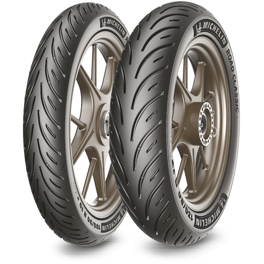 Pneu avant Michelin 100/90-18 56V TL Mi Road Classic - vue 2