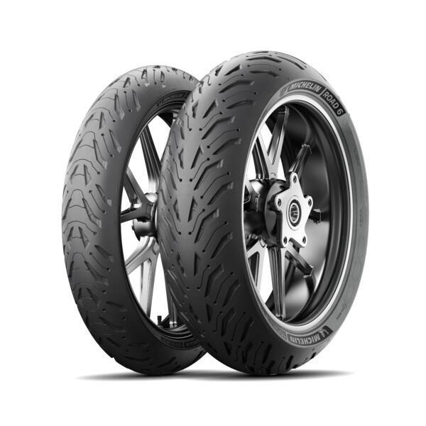 Pneu moto Michelin Road 6 Rear 180/55-17 ZR TL 73W - vue 4