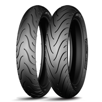 Pneu moto avant 14" 80/80-14 Michelin Pilot Street TL 43P renforcé - vue 3