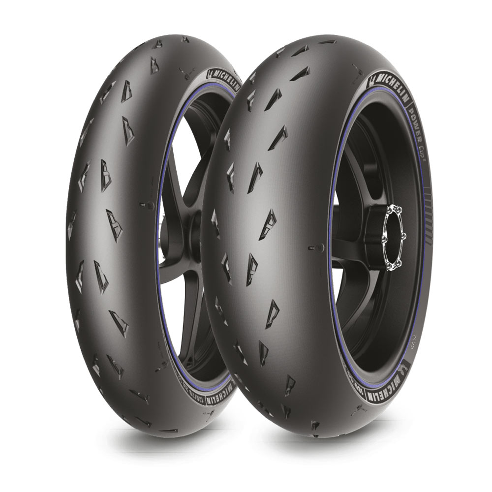 Pneu avant Michelin Power Cup 2 120/70ZR17 58W TL - vue 3
