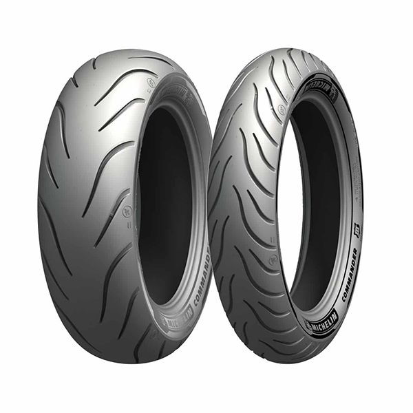 Pneu avant moto Michelin Commander III Touring 130-70-18 63H - vue 2