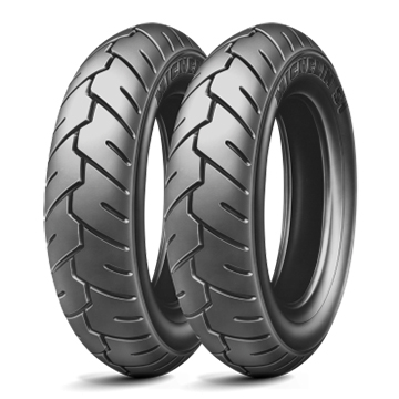 Pneu Michelin S1 100/80x10 TT/TL - vue 4