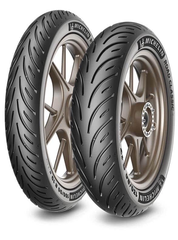 Pneu arrière moto Michelin Road Classic 130/80-17 TL 65H - vue 3