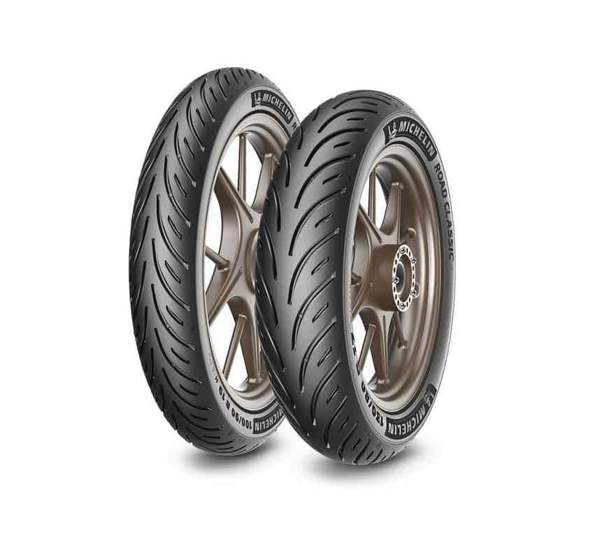 Pneu avant Michelin Road Classic 3.25B19 54H TL - vue 2