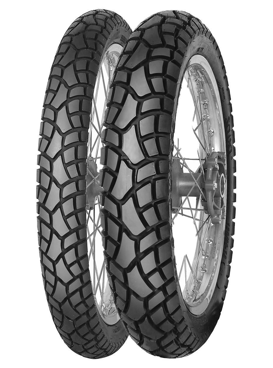 Pneu arrière Mitas MC24 130/80-17 65S TL M+S - vue 2