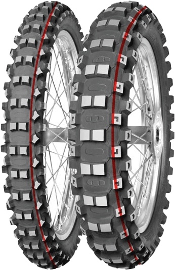 Pneu arrière Mitas 120/80-19 63M TT NHS - vue 2