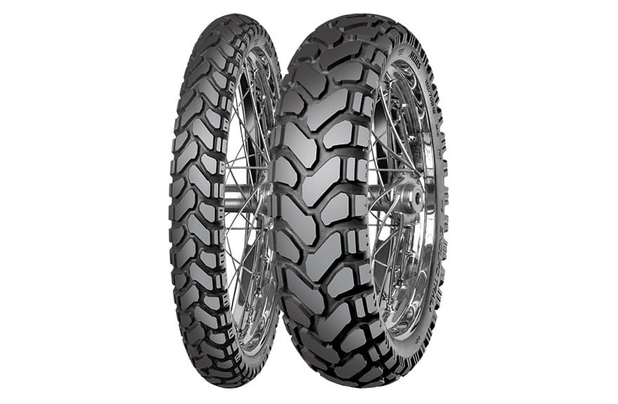 Pneu arrière Mitas 140/80B18 70H TL/TT Enduro Trail M+S - vue 2