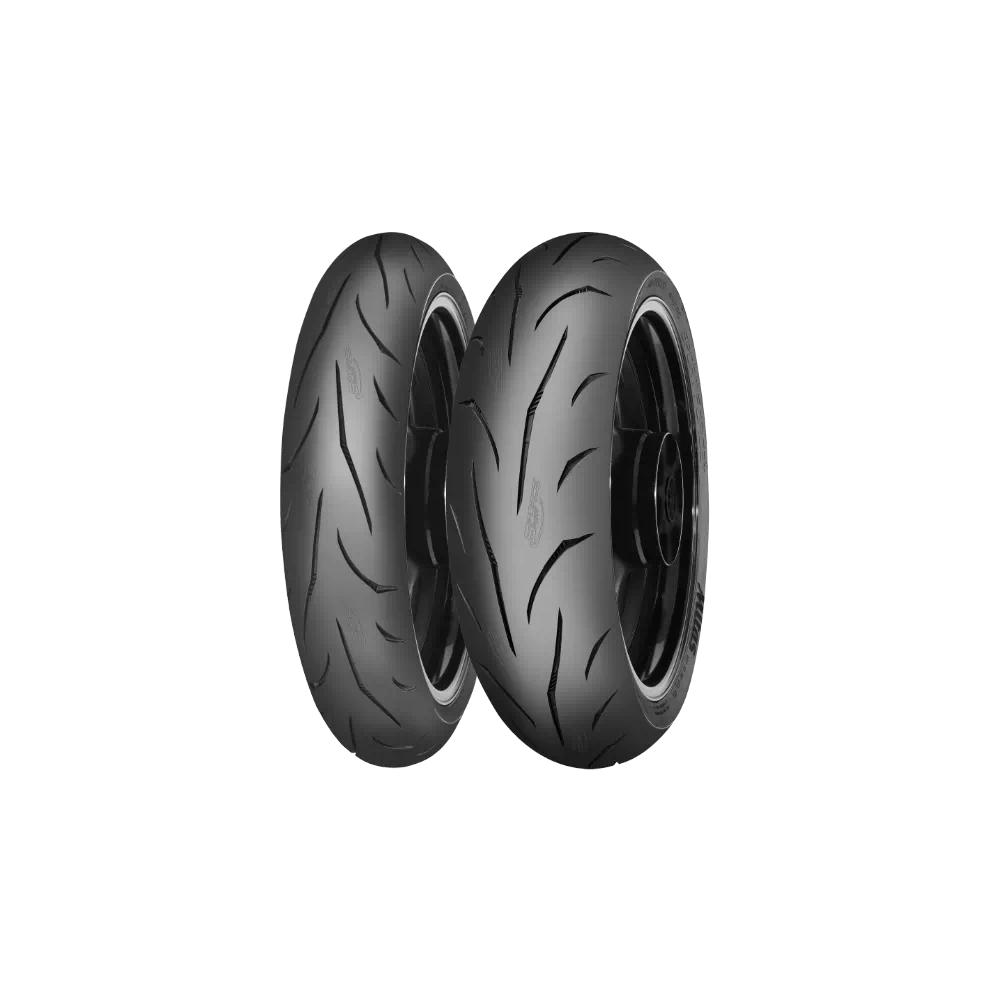Pneu arrière MITAS 140/70-17 66H TL/TT SPOFO+ - vue 2