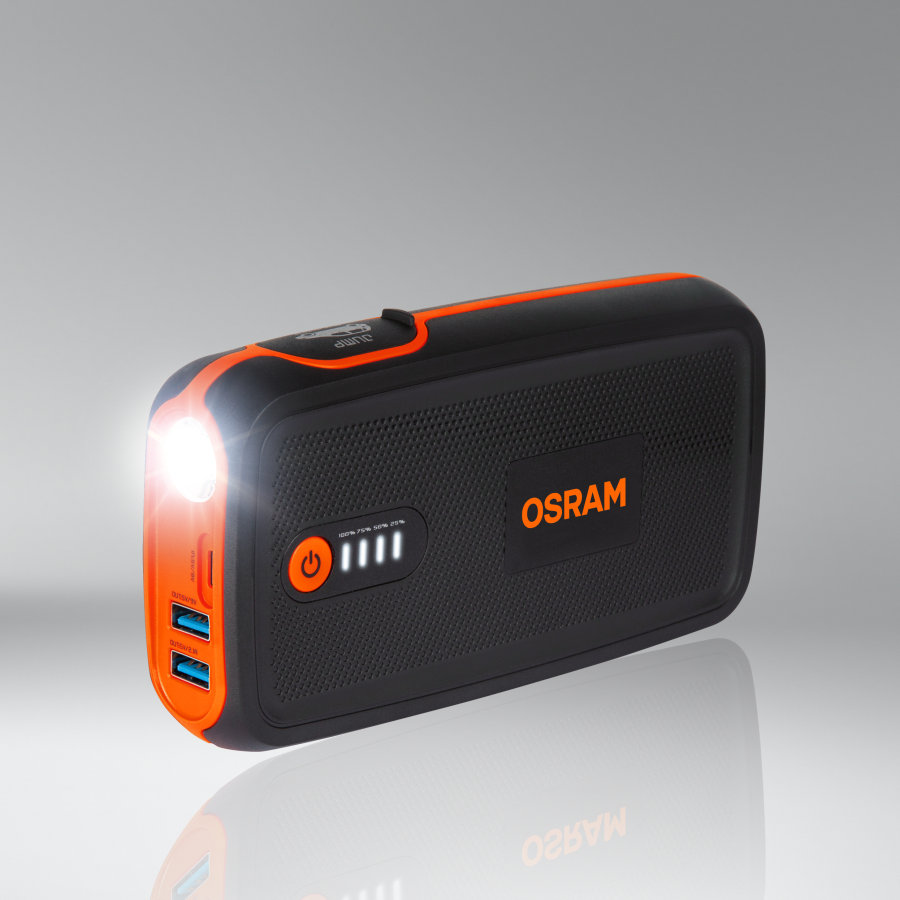 Booster de démarrage moto/maxiscooter/voiture Osram Battery Start 300 12V 13000 mAh - vue 7