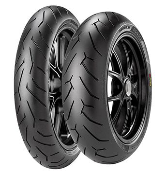 Pirelli Diablo Rosso II 190/50ZR17 (73W) Pneu arrière - vue 2