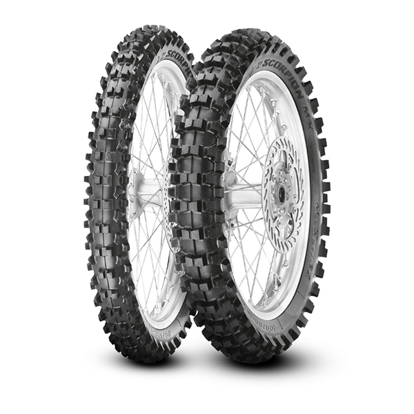 Pneu avant Pirelli Scorpion MX32 MID 80/100-21 51M TL - vue 2