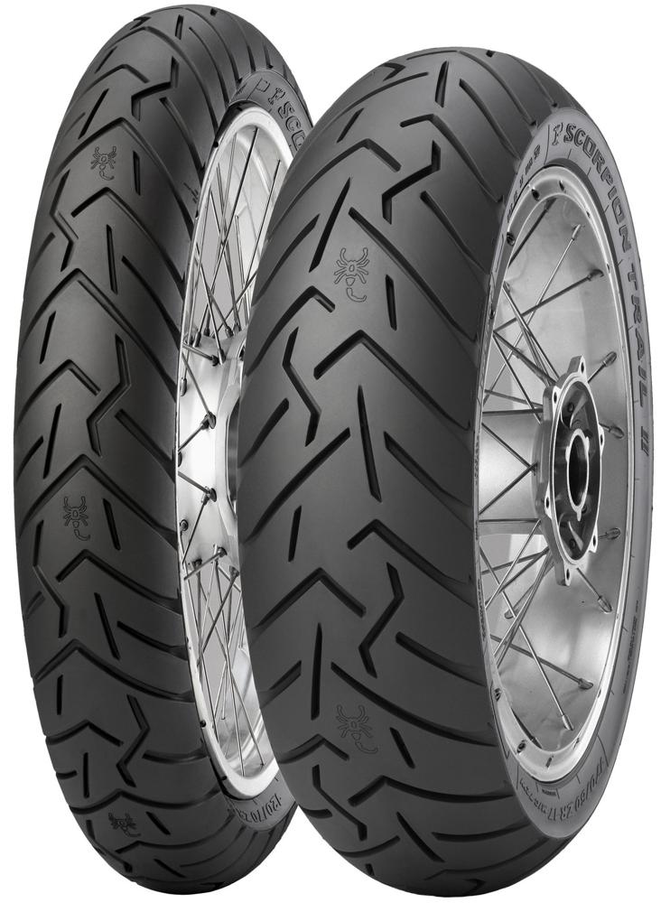 Pneu arrière Pirelli Scorpion Trail II 170/60ZR17 72W TL - vue 2