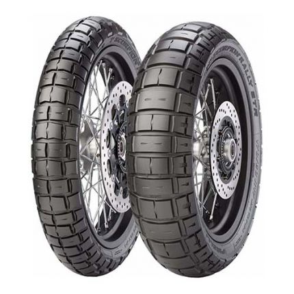 Pneu moto Pirelli Scorpion Rally STR 160/60-15 67H TL M+S arrière - vue 3