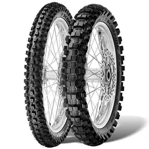 Pneu arrière Pirelli Scorpion MX32 MID 100/90-19 57M TT - vue 6