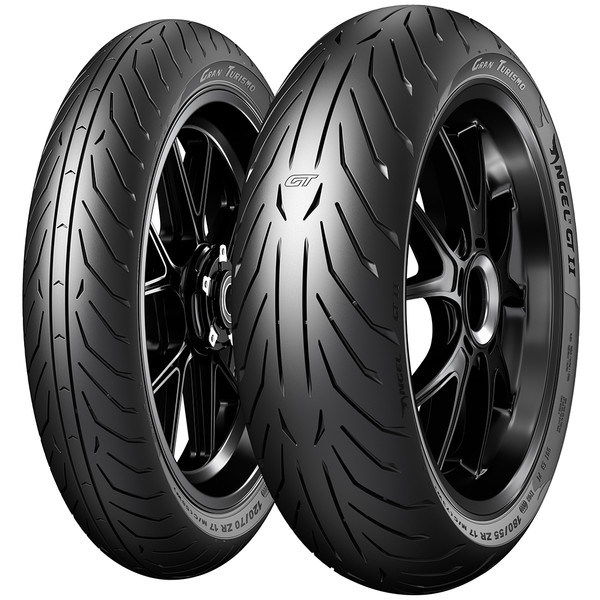 Pneu avant Pirelli Angel GT II 120/70ZR17 58W TL - vue 3