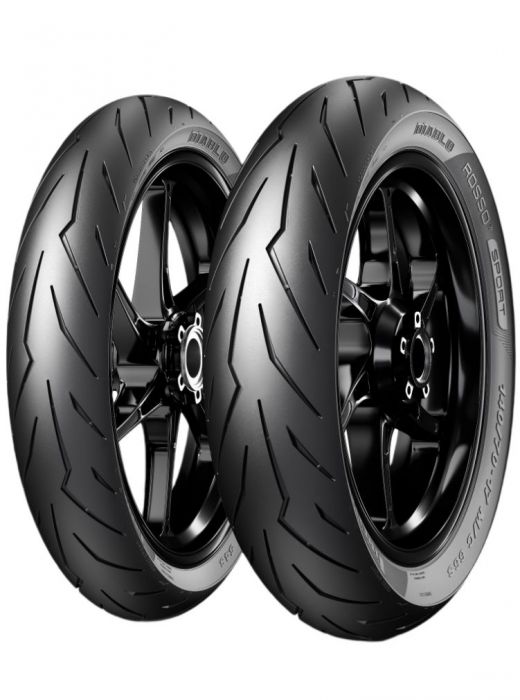 Pneu arrière Pirelli Diablo Rosso Sport 130/70-17 62S TL - vue 2