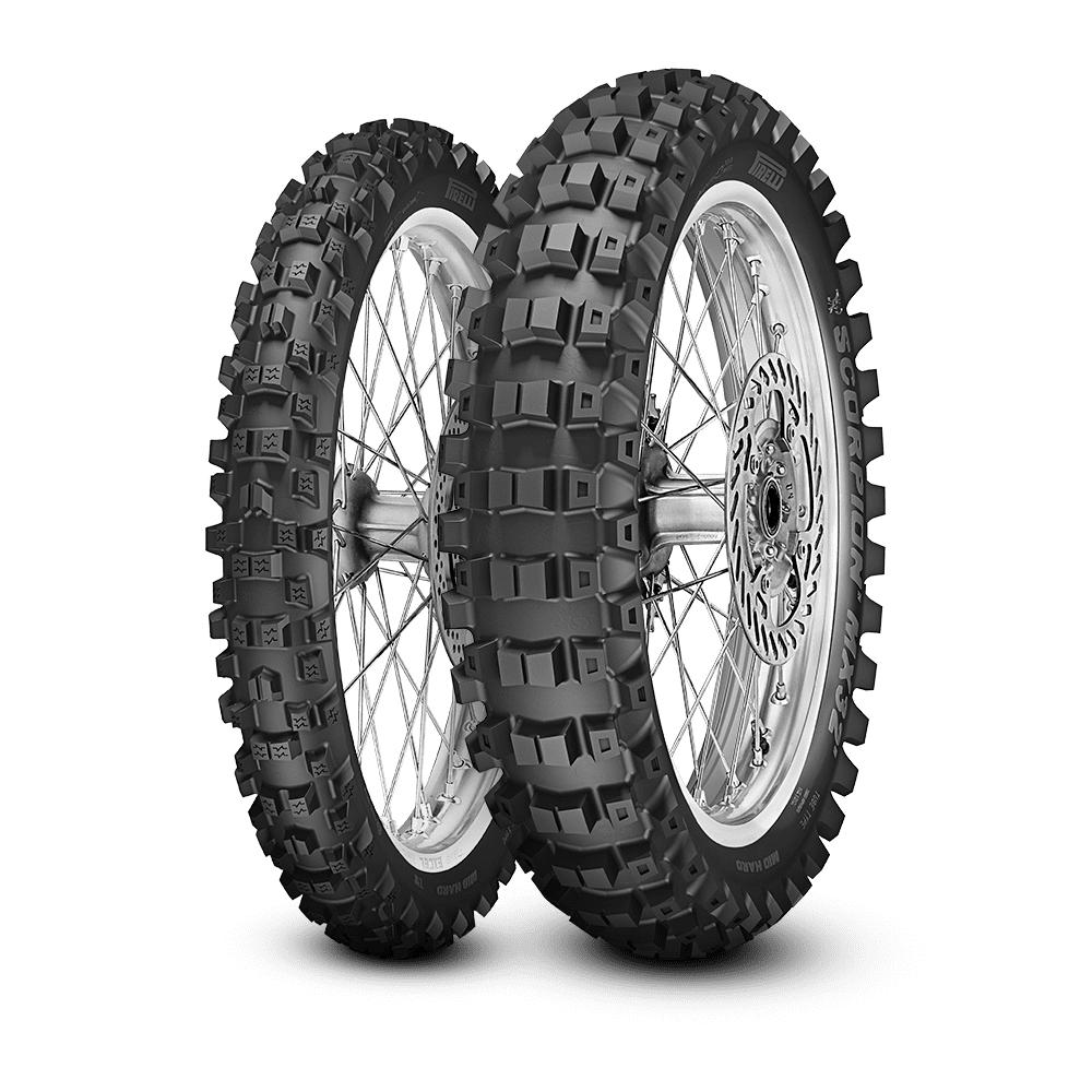 Pirelli 90/100-16 51M TT Pneu arrière - vue 2
