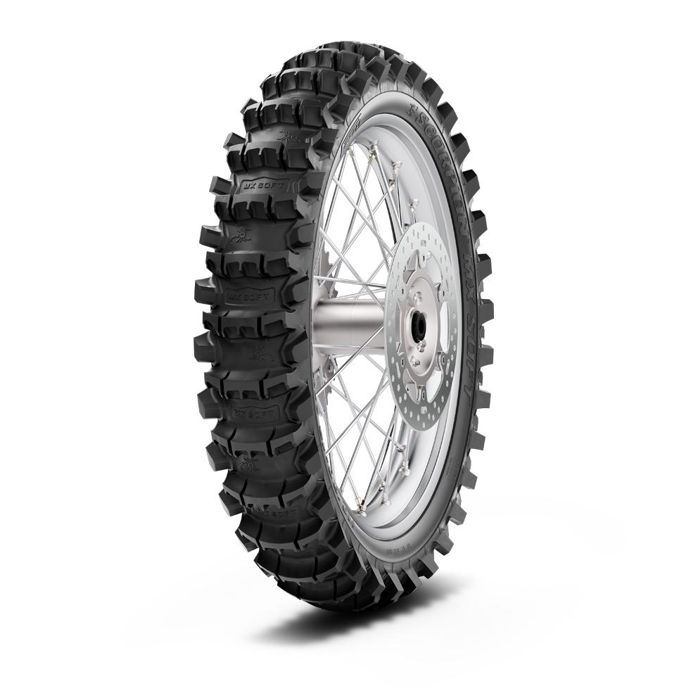 Pirelli Scorpion MX Soft 80/100-12 50M TT Pneu arrière - vue 2