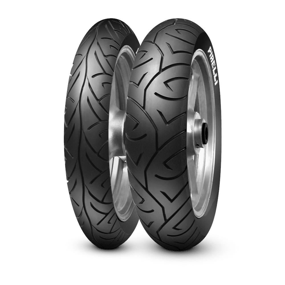 Pneu avant Pirelli Sport Demon 100/90-18 56H TL - vue 2