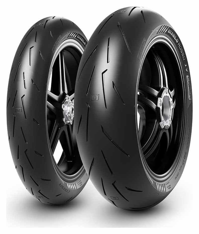 Pneu arrière Pirelli Diablo Rosso IV Corsa 200/55ZR17 (78W) TL - vue 3