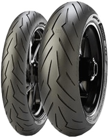Pneu arrière Pirelli Diablo Rosso III 150/60 R17 66H TL - vue 2