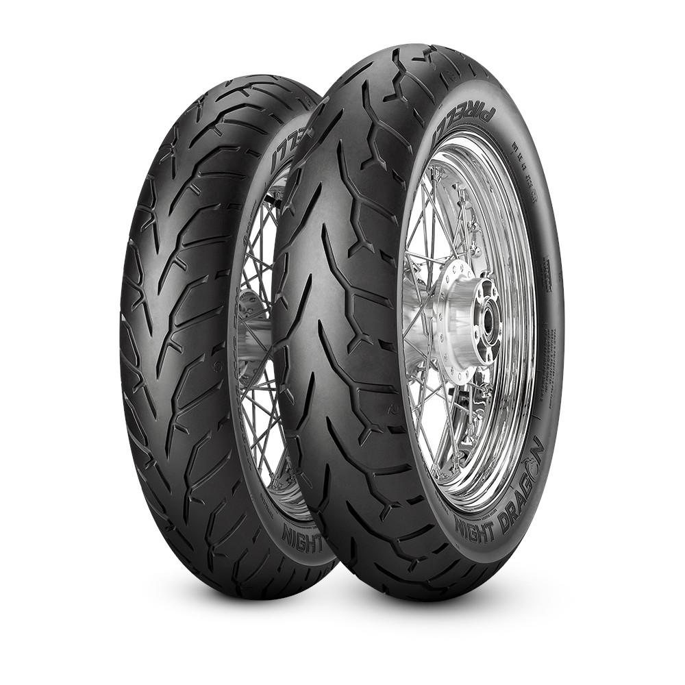 Pneu avant Pirelli Night Dragon 90/90-21 54H TL - vue 2